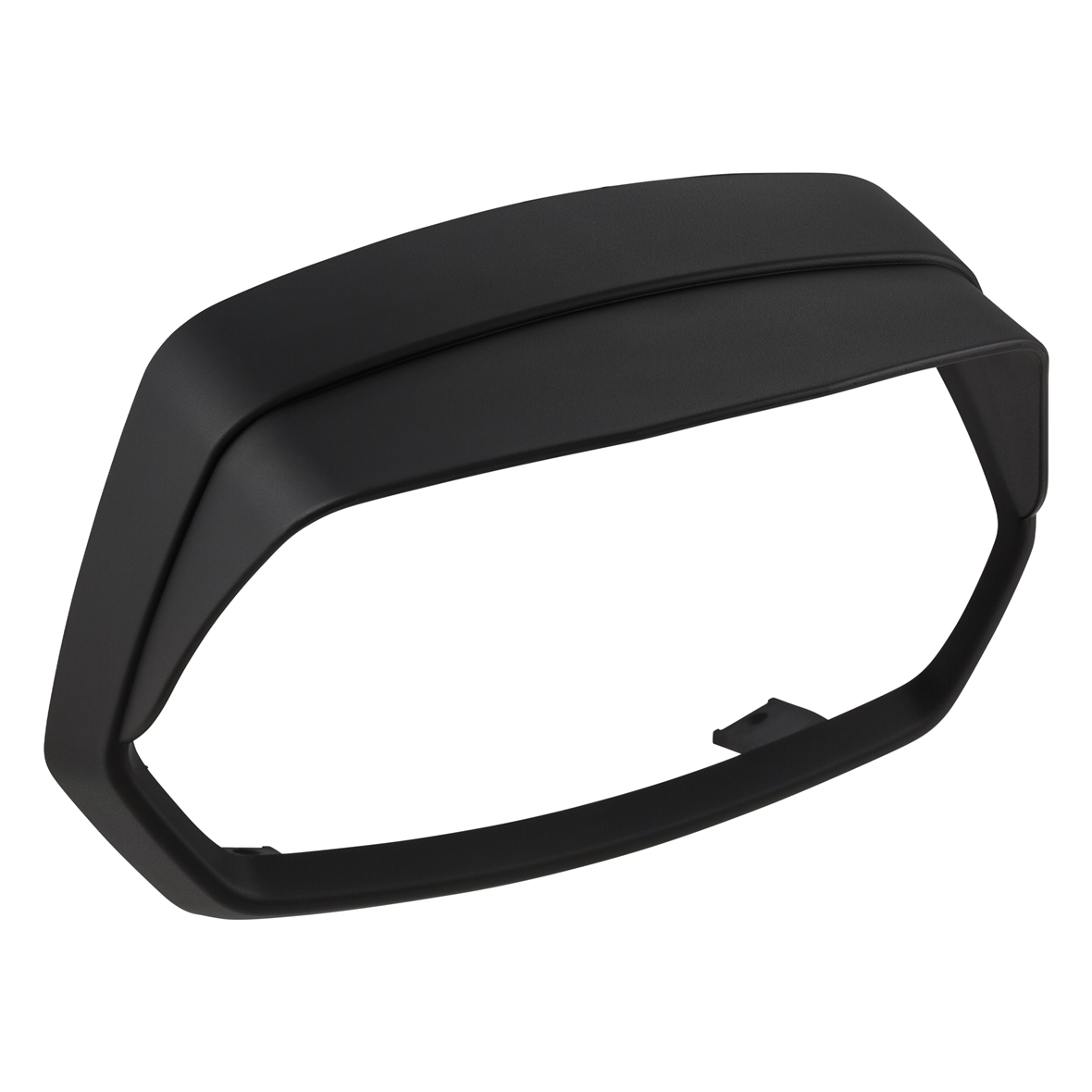 Anneau de lampe noir mat avec abat-jour pour Vespa Sprint 50-150ccm ('18-)