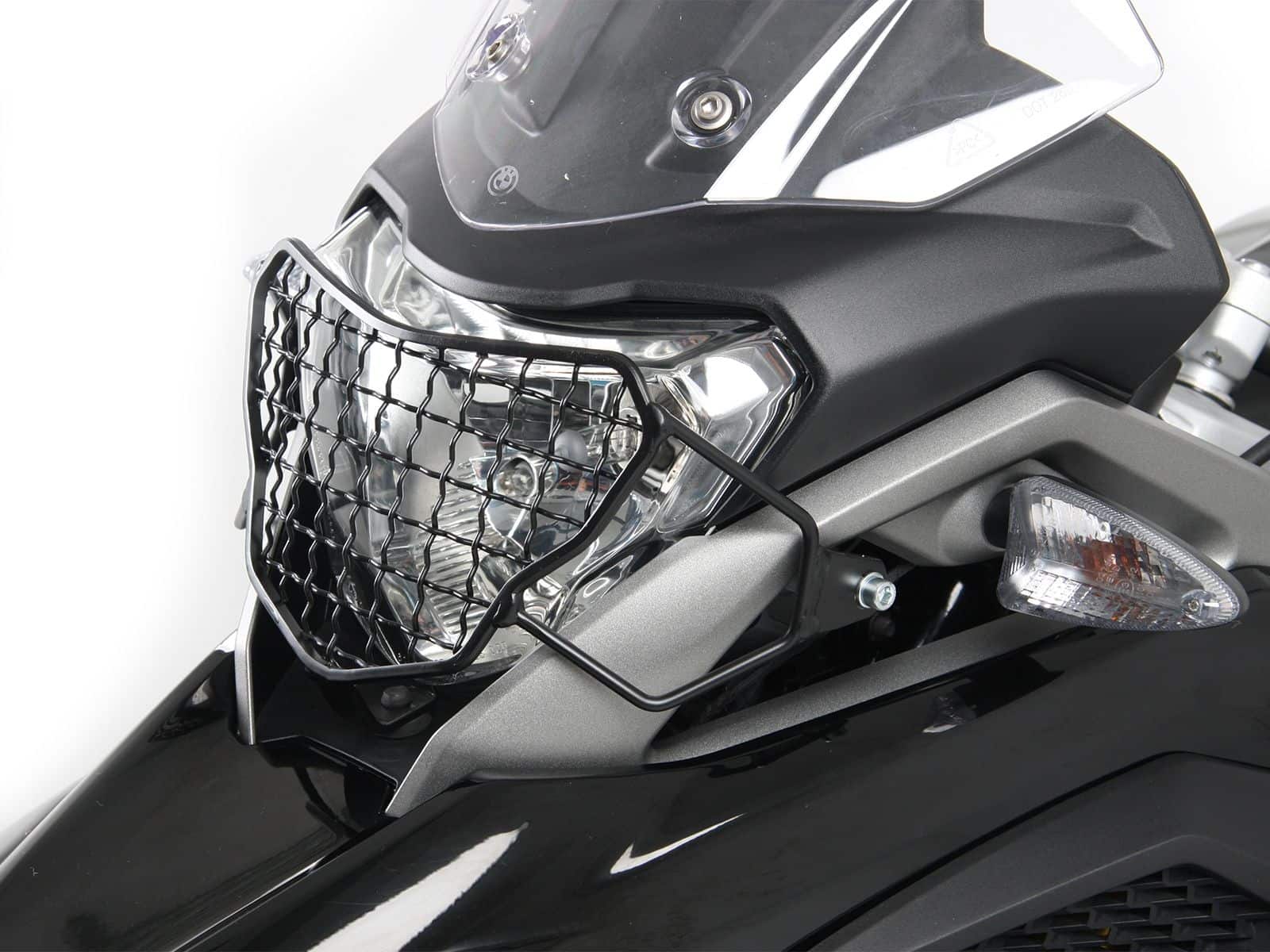 Grille de protection des feux noire pour BMW G 310 GS (17-) Hepco & Becker