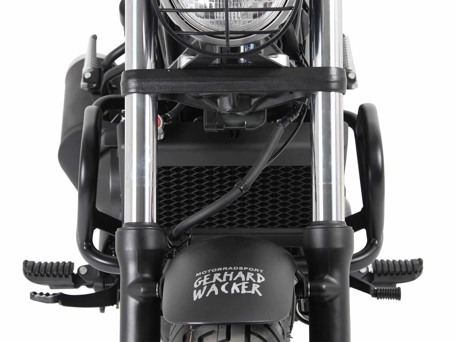 Arceau de protection moteur noir pour Honda CMX 500 Rebel (17-) Hepco & Becker