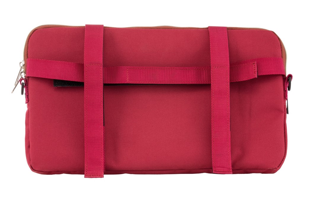 Sac "Classic" pour compartiment à bagages/boîte à gants Vespa - rouge, nylon