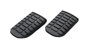 Inserts en caoutchouc pour repose-pieds