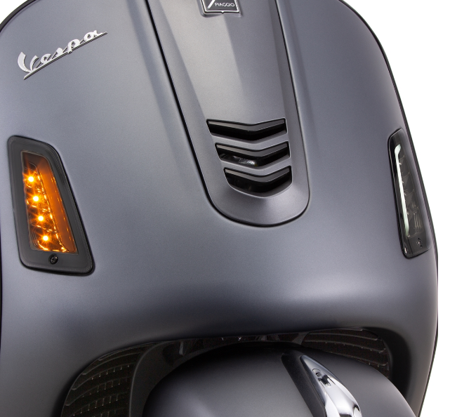 Kit clignotants avant & arrière pour Vespa GTS/GTS Super/GTV 125-300ccm ('14-), teintés