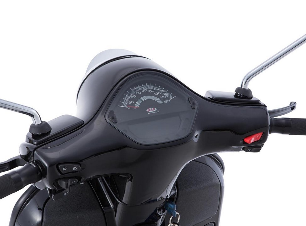 Compte-tours/tachymètre pour Vespa GT/GT L 125/200ccm/ GTS 125ccm, noir