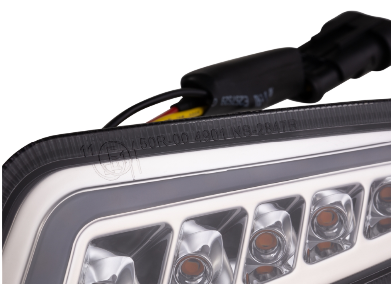 Kit clignotants avant & arrière pour Vespa Primavera/Sprint 125-150ccm 2T/4T AC, clair