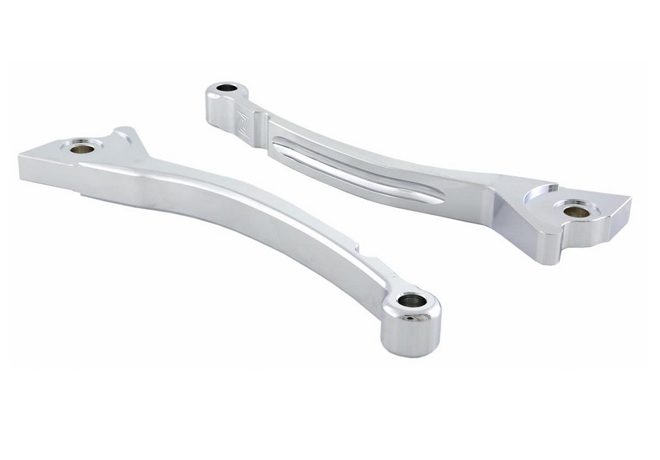 Kit levier de frein sport ZELIONI pour Vespa, droite et gauche, chrome