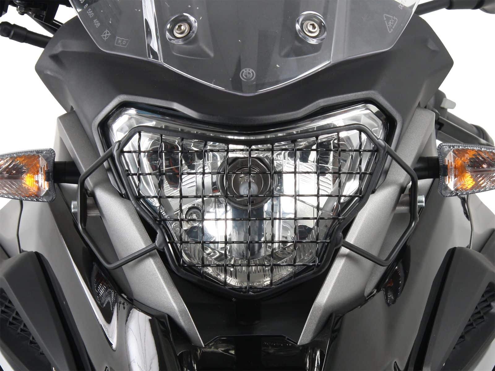 Grille de protection des feux noire pour BMW G 310 GS (17-) Hepco & Becker
