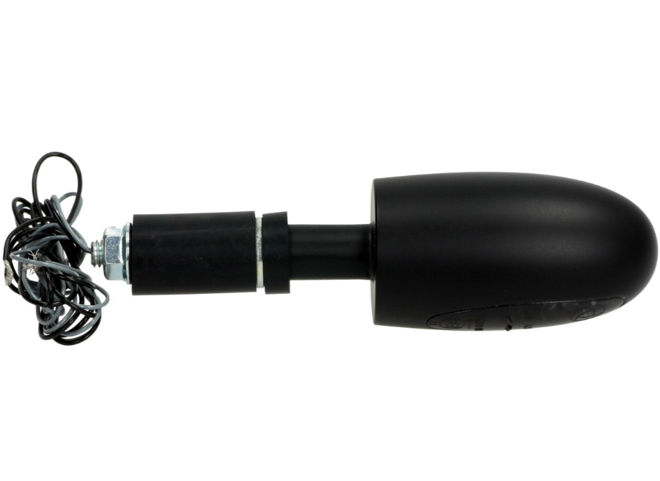 Clignotant Kellermann, BL 1000 Dark, acier, LED, VR/VL, 12 V, noir satiné, homologué E