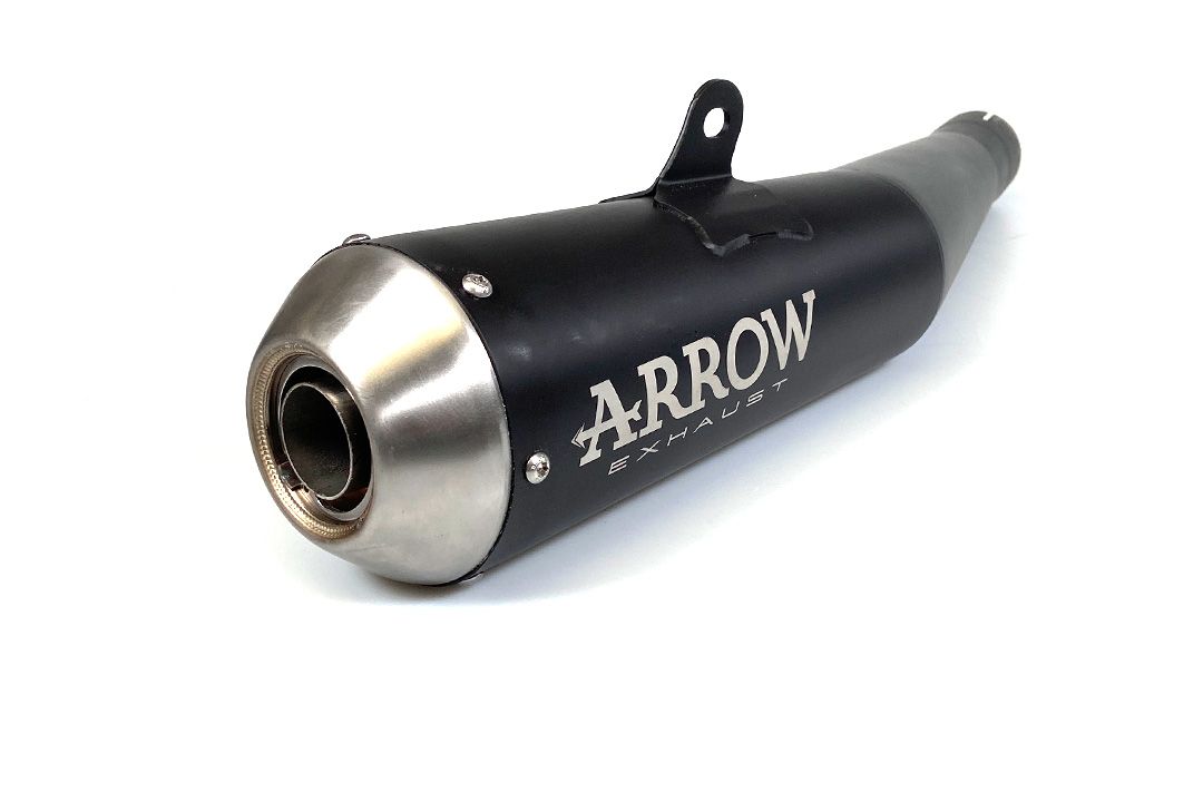 ARROW Échappement DARK PRO RACING pour Yamaha XJR1300 2007-2016, acier inoxydable noir