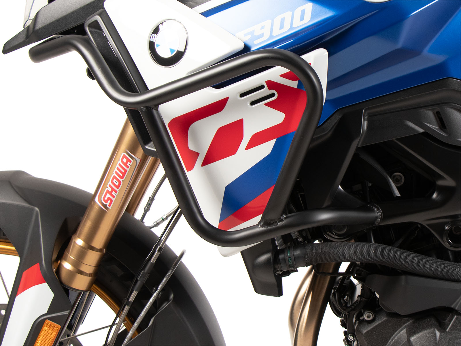 Arceau de protection du réservoir noir pour BMW F 900 GS (24-) Hepco & Becker