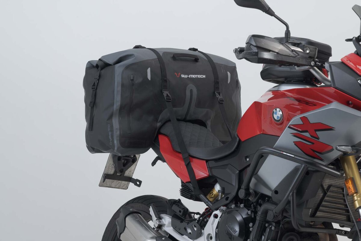 Drybag 700 sacoche arrière pour Moto Guzzi V85 TT /Travel, noir / gris - SW Motech
