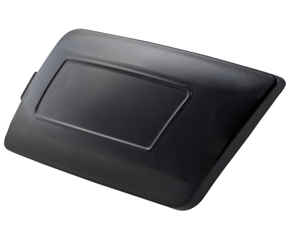 Couvercle de vario pour Vespa Primavera/Sprint/GTS/GTS Super, noir brillant