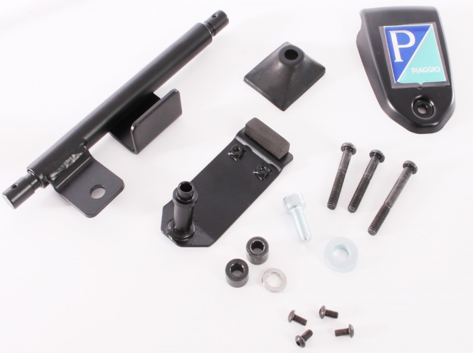 Arceaux de sécurité avant Vespa Primavera / Sprint / Elettrica - noir