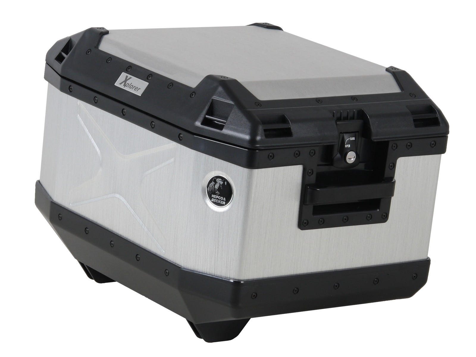Topcase Alu Xplorer 45 argent Hepco & Becker