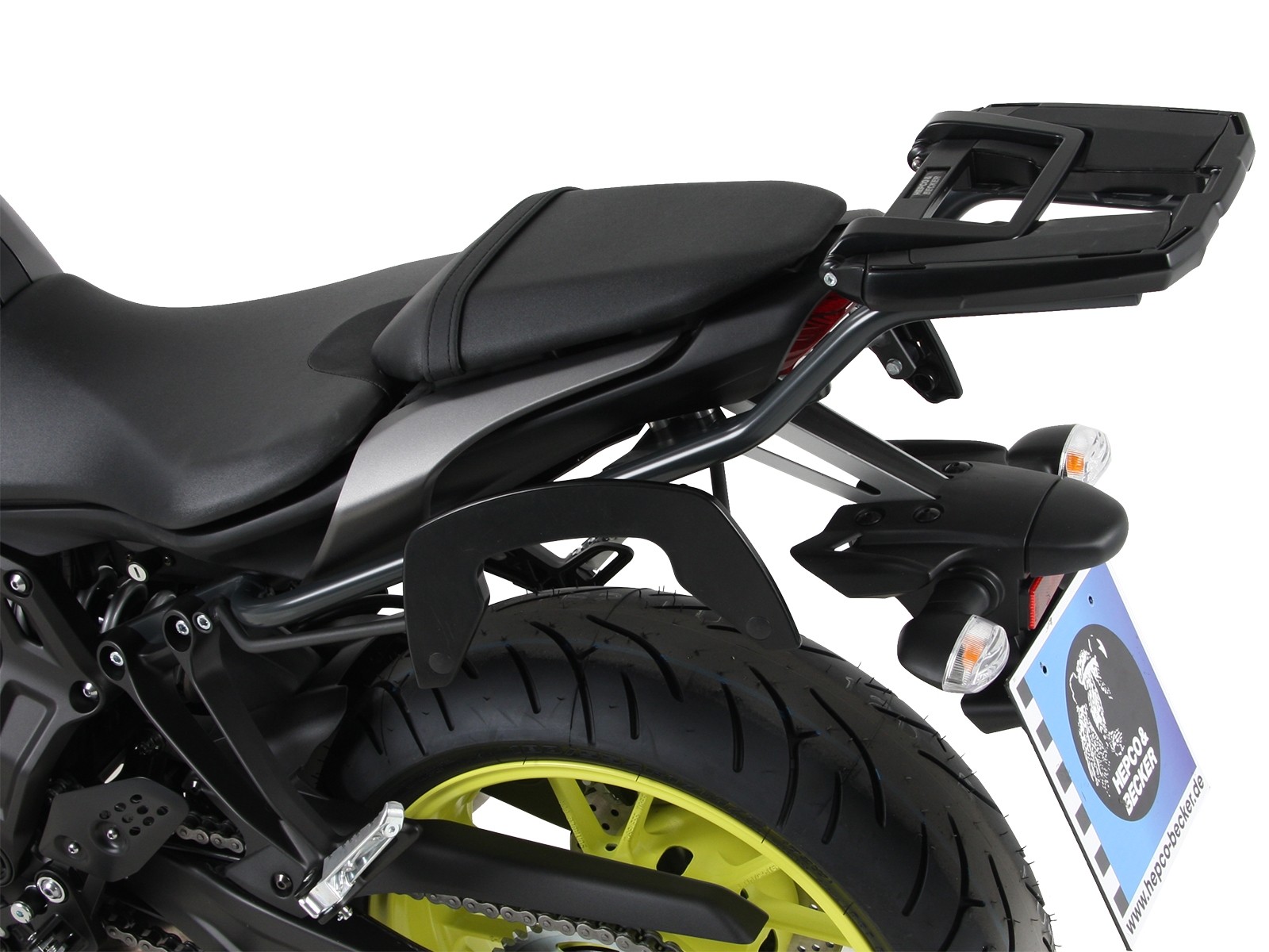 Easyrack porte-topca anthracite pour Yamaha MT-07 (année 18-) Hepco & Becker