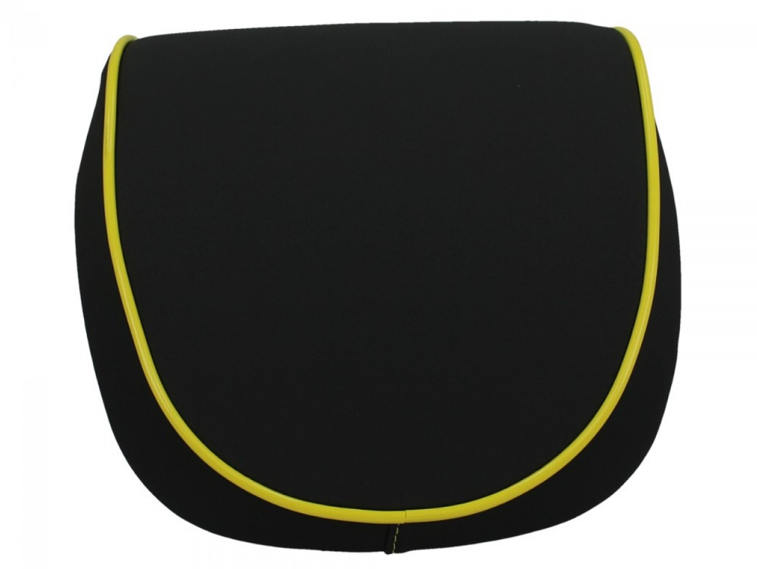 Dossier original pour top case Vespa Elettrica giallo/yellow