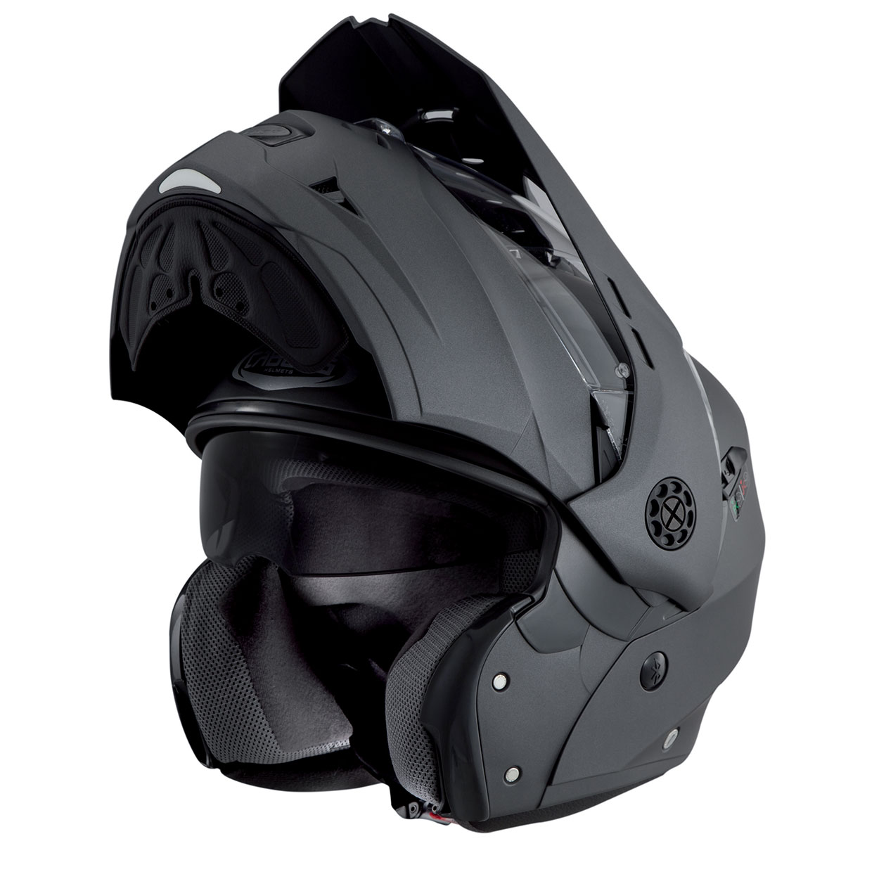 Caberg casque Tourmax, mat-gun metallic