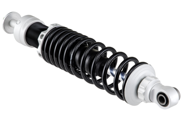 Amortisseur arrière pour Vespa GTS/GTS Super/GTV/GT 60/GT/GT L 125-300ccm, argent mat