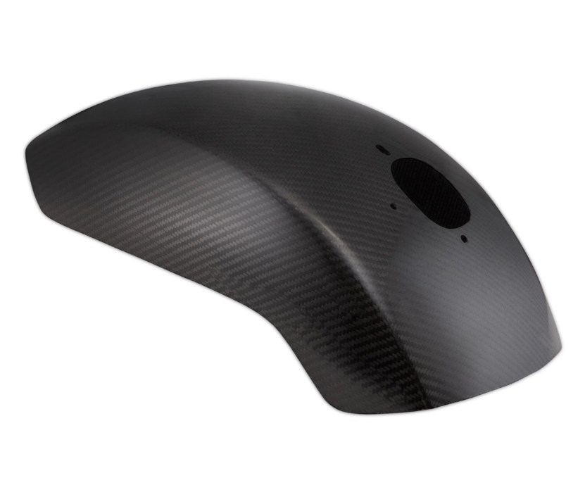 Aile EVO II pour Vespa PX 80-200ccm, petite, carbone, claire