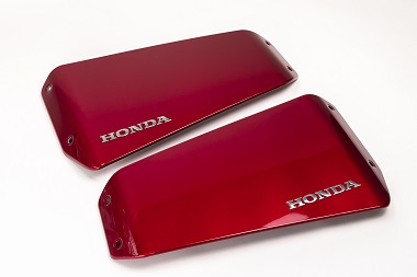 Kit de caches de valises rouges pour le kit de valises latérales pour Honda Forza 750 2021-