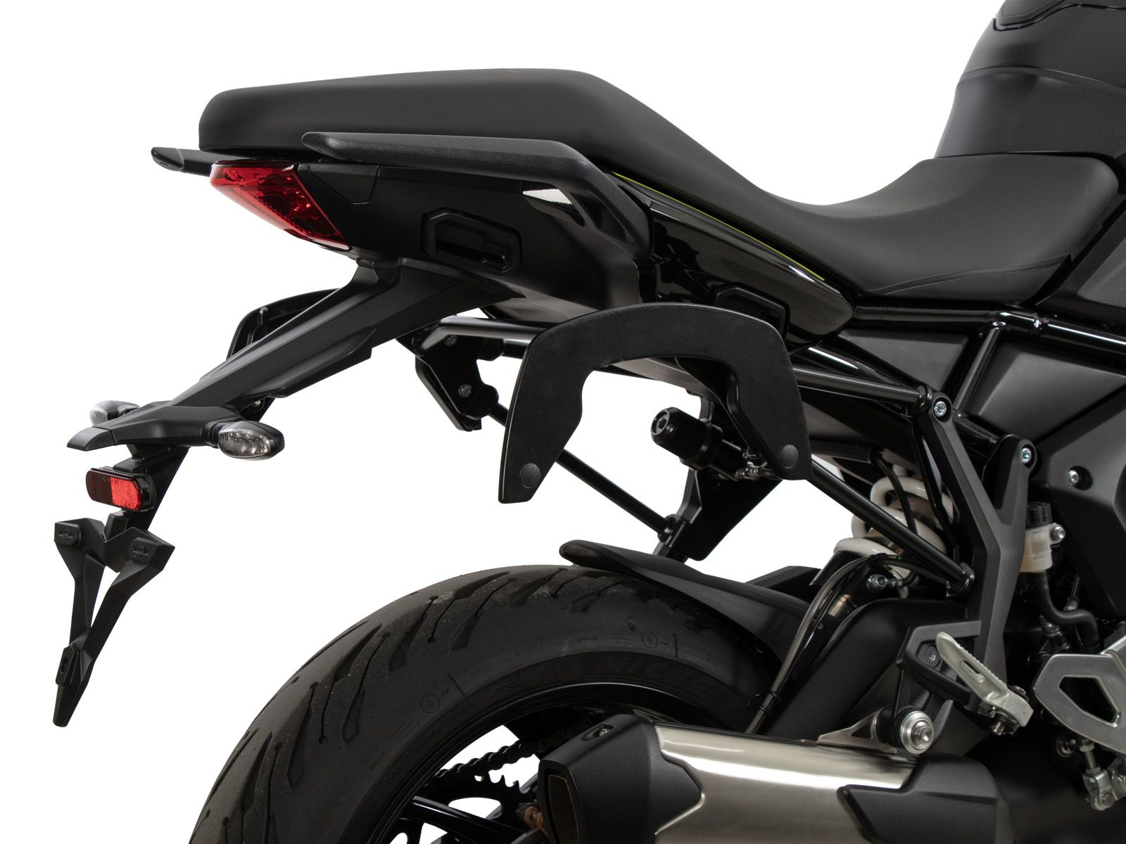 Supports latéraux C-Bow noirs pour Triumph Tiger Sport 800 (25-) Hepco & Becker