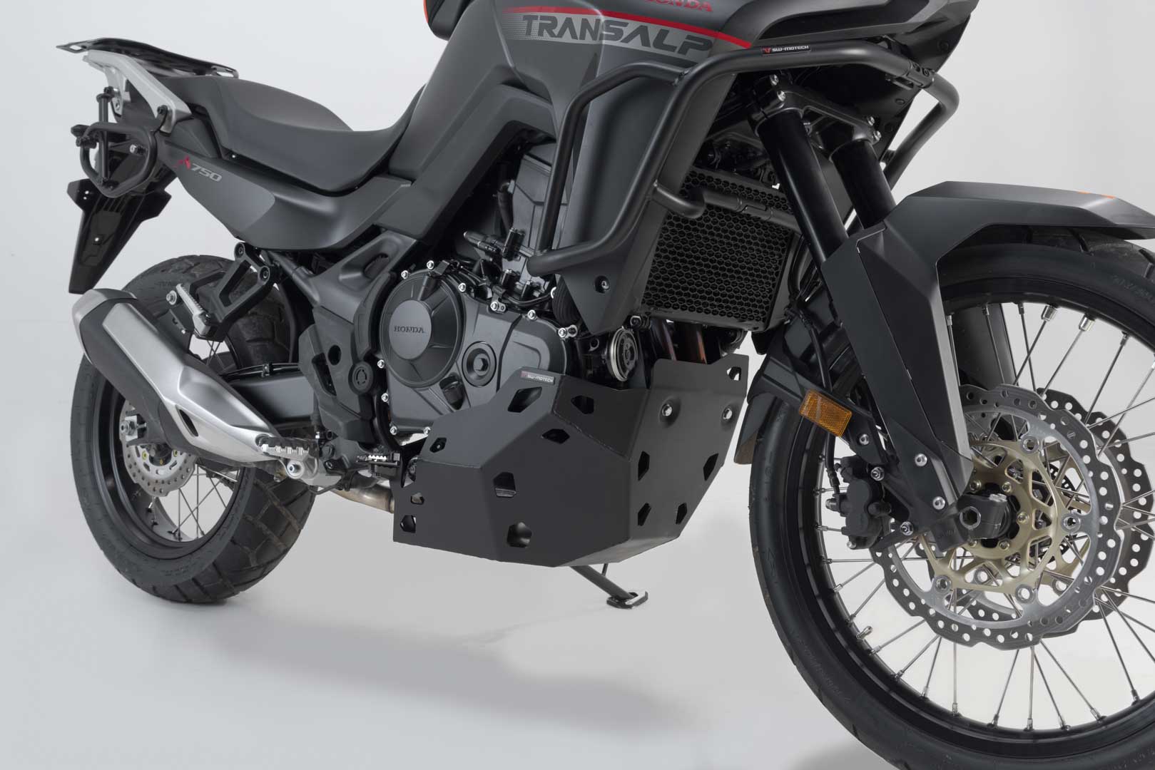Protection de moteur SW-Motech noire pour Honda XL 750 Transalp