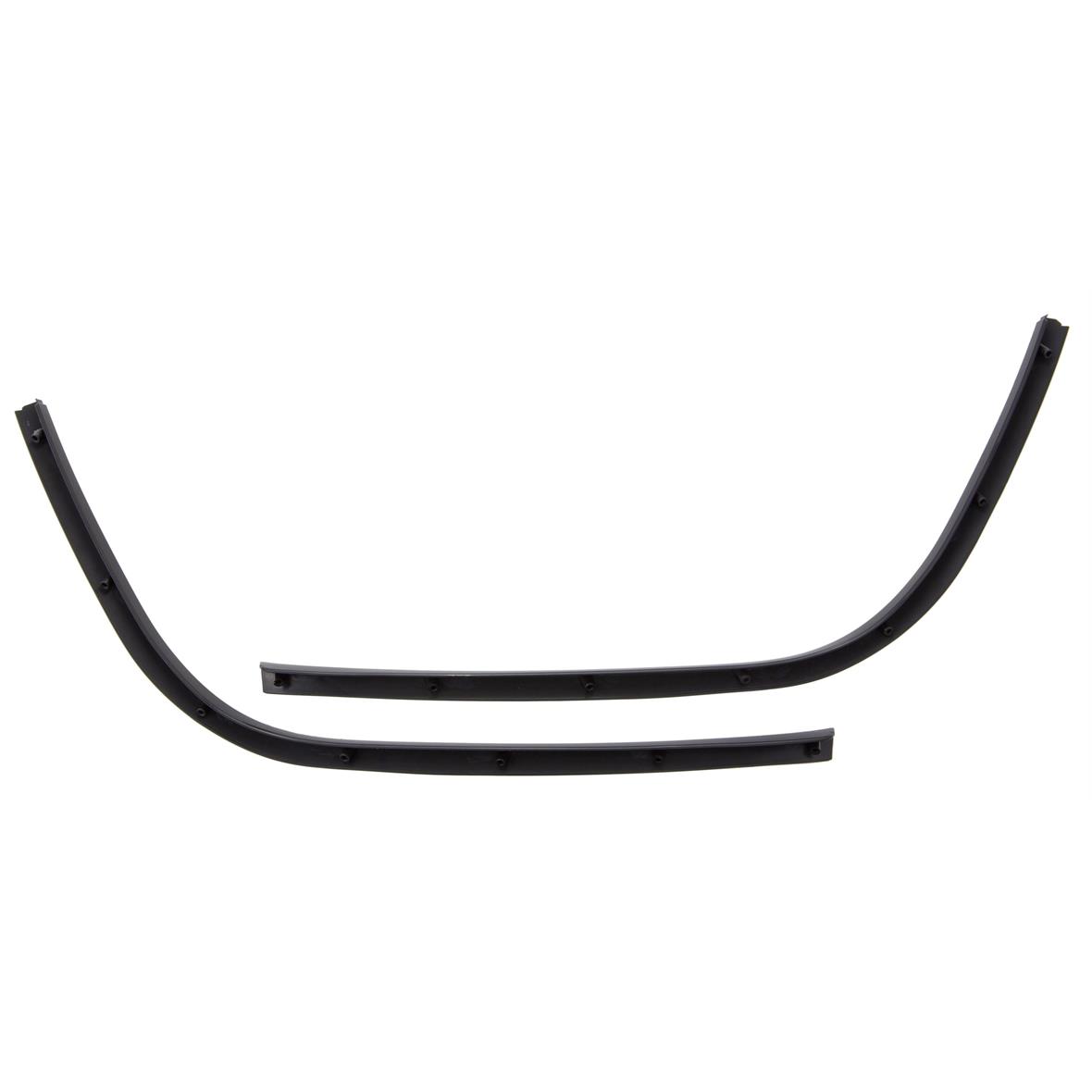 Tube mono fente marchepied noir brillant pour Vespa Primavera/Sprint 50-150ccm