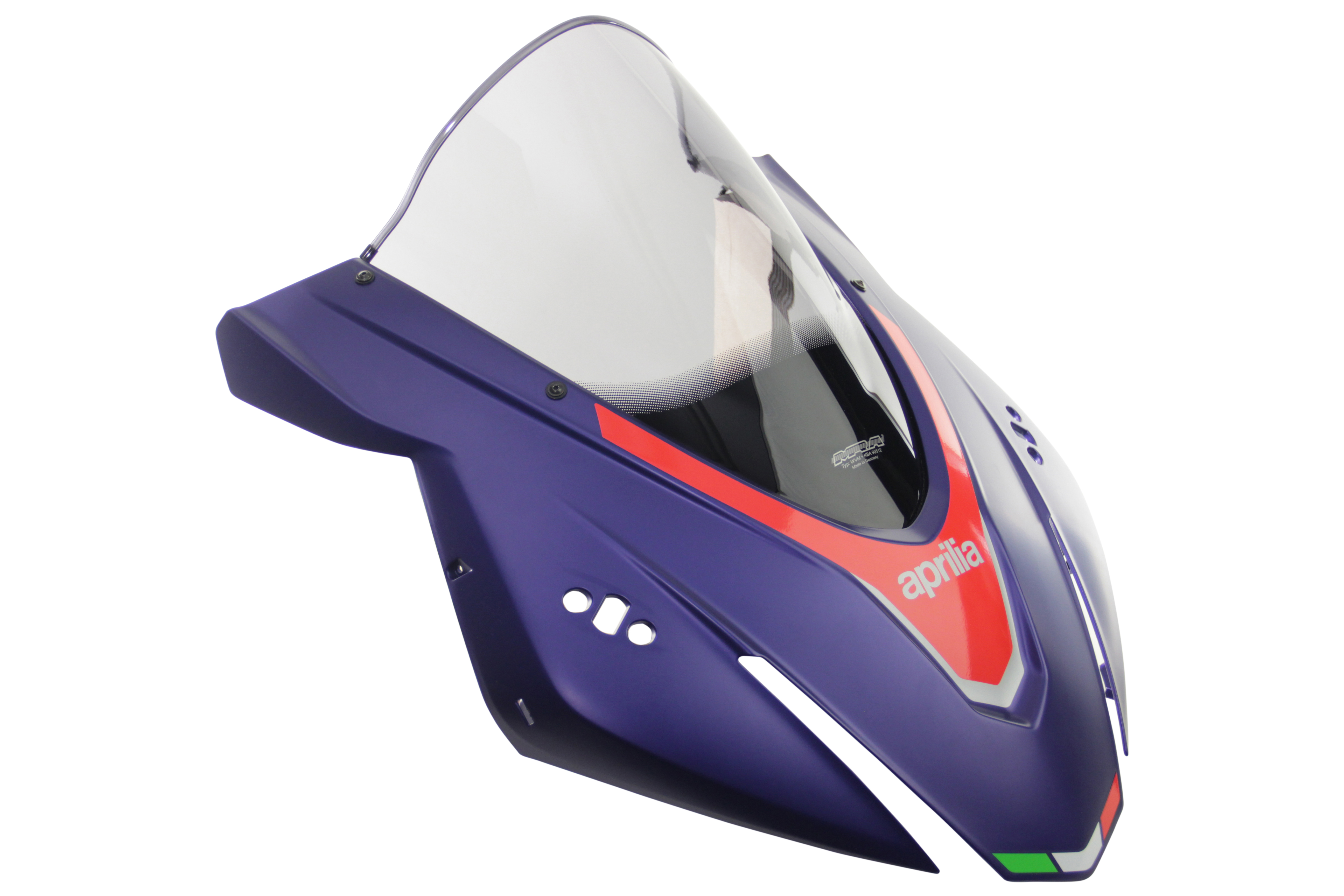 MRA écran racing "R" - gris fumé - Aprilia RSV 4 1100 Factory 2021-