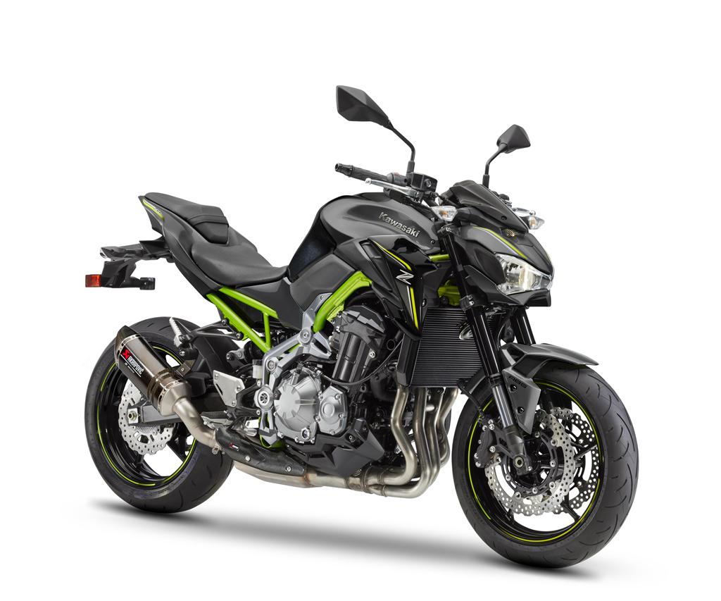 Akrapovic pot d'échappement sport en carbone pour Kawasaki Z 900 70kW A2-Varinte (20-24)
