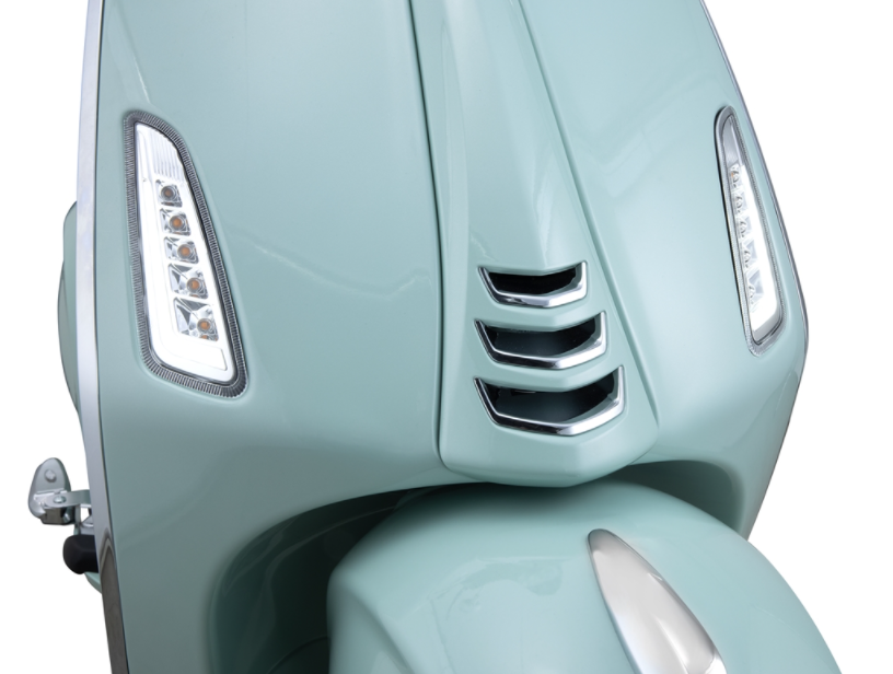 Kit clignotant avant gauche/droite pour Vespa Primavera/Sprint 50ccm 2T/4T, clair