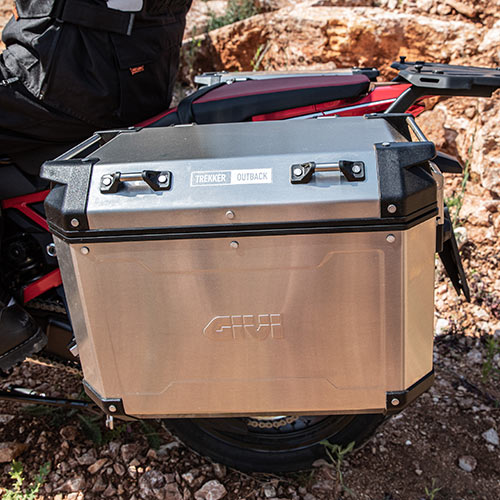 Givi Valise latérale en aluminium Simple Trekker Outback 48L Monokey - Droite