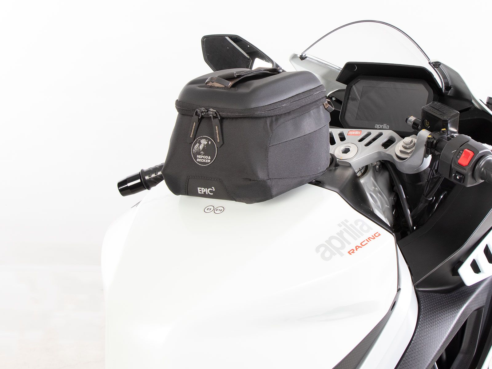 Anneau de réservoir Basic avec unité de fermeture de la sacoche de réservoir pour Aprilia RS 457 (24-)