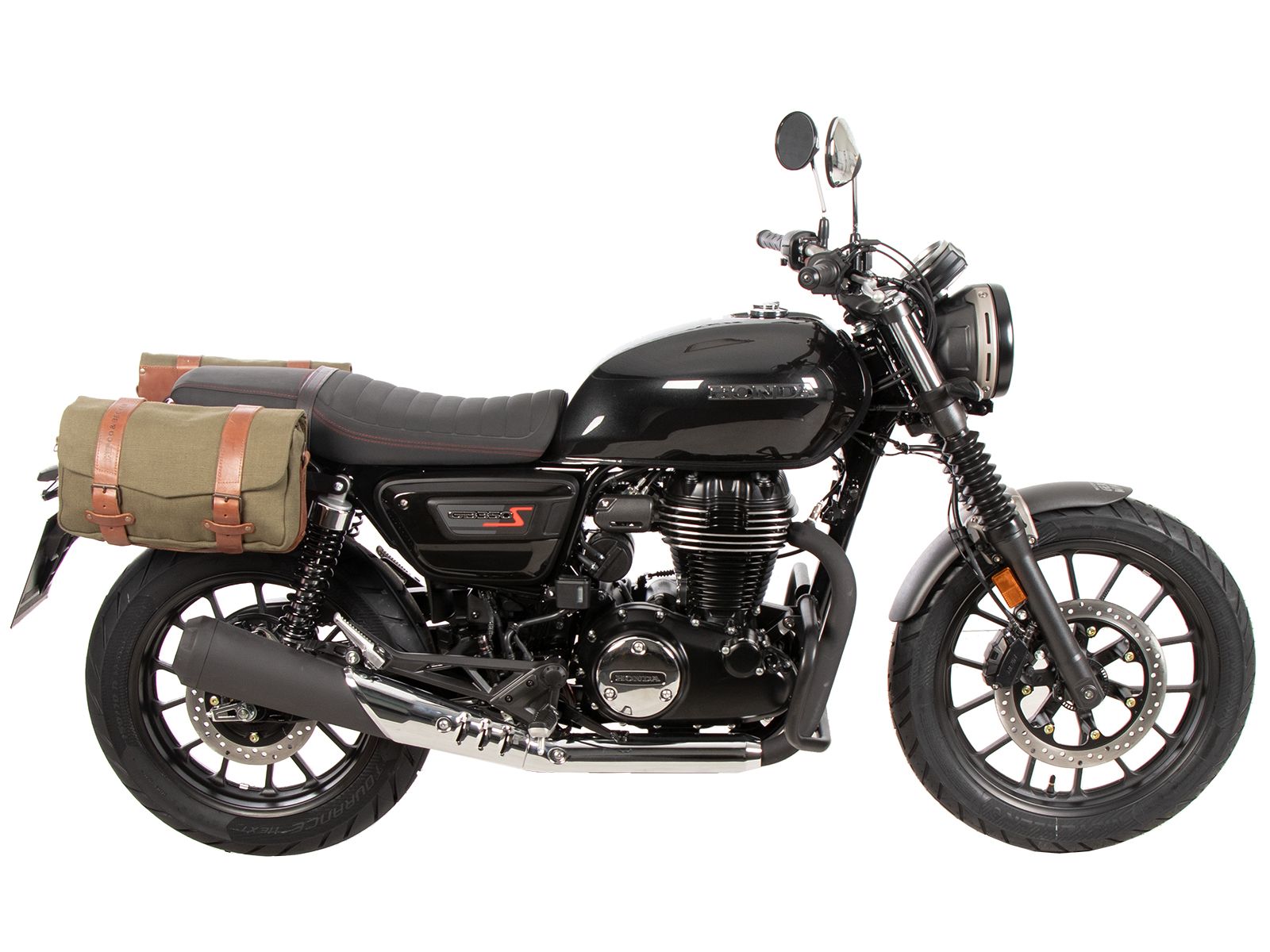 Support de sac C-Bow noir pour Honda GB 350 S (25-) Hepco & Becker