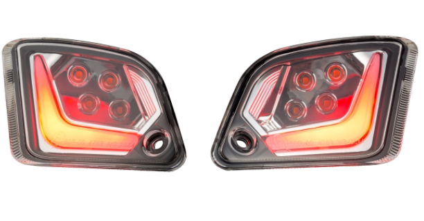 Kit clignotants avant & arrière pour Vespa GTS/GTS Super/GTV 125-300ccm ('14-), clair