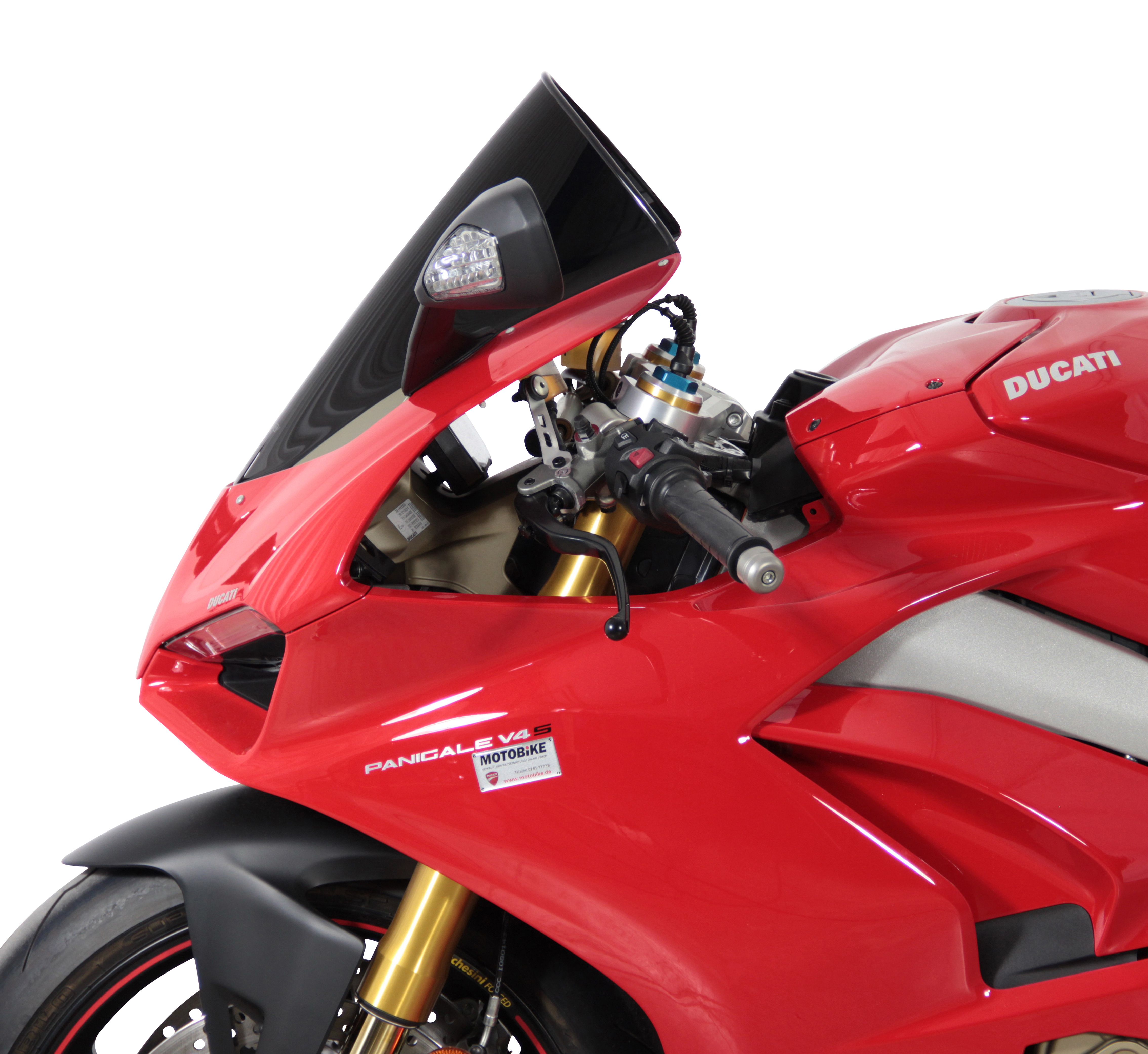Pare-brise racing "R" noir pour Panigale V4 /R /S Orignal MRA