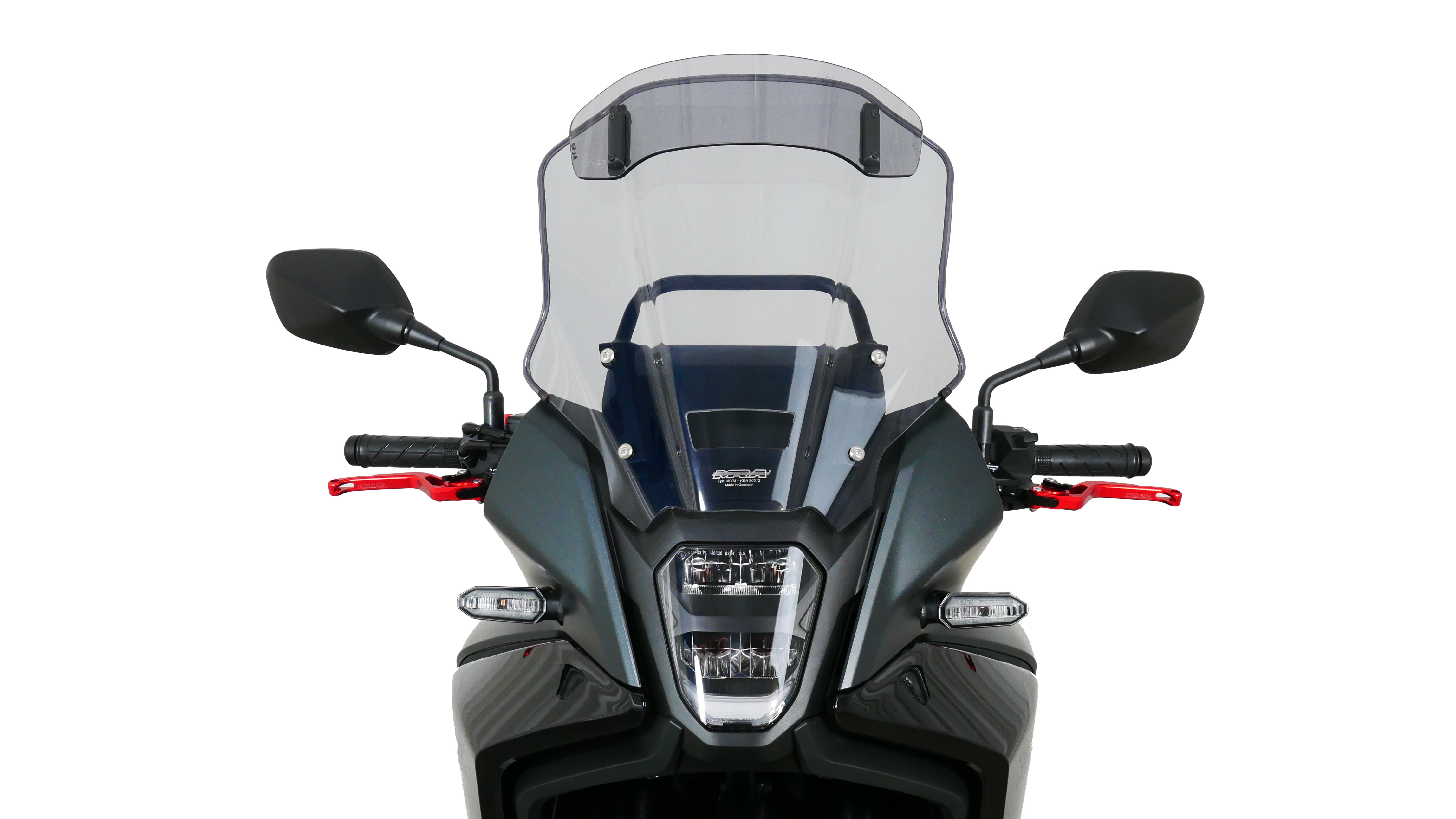 Ecran Variotouring MRA "VT" gris fumé pour Honda NX 500 (24-)