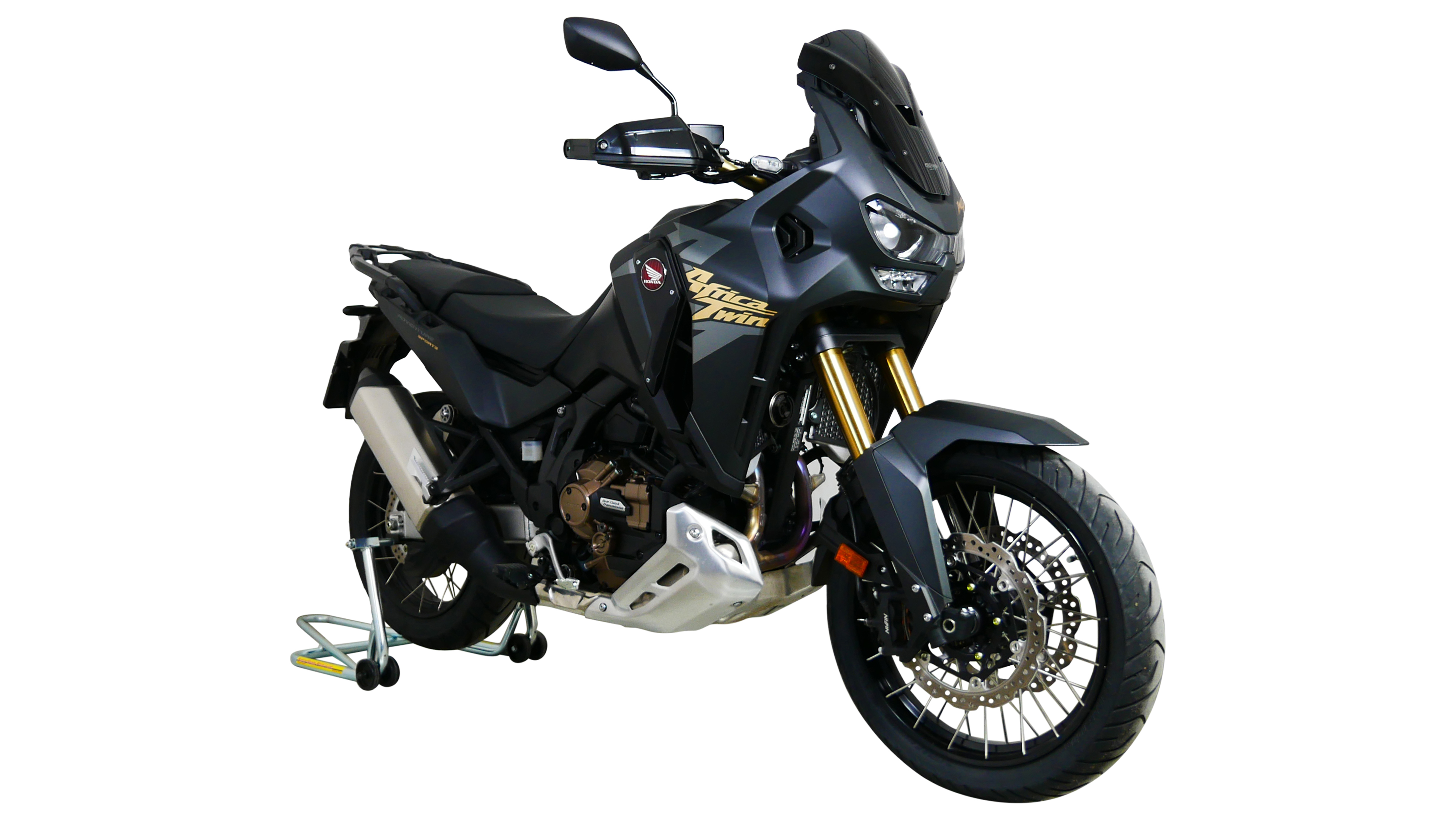 Ecran sport MRA "SPM" noir pour Honda CRF 1100 L Africa Twin Adventure Sports ES 2024-