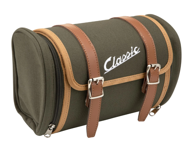 Sac "Classic" porte-bagages/barre de maintien de la selle arrière pour Vespa, canvas, olive