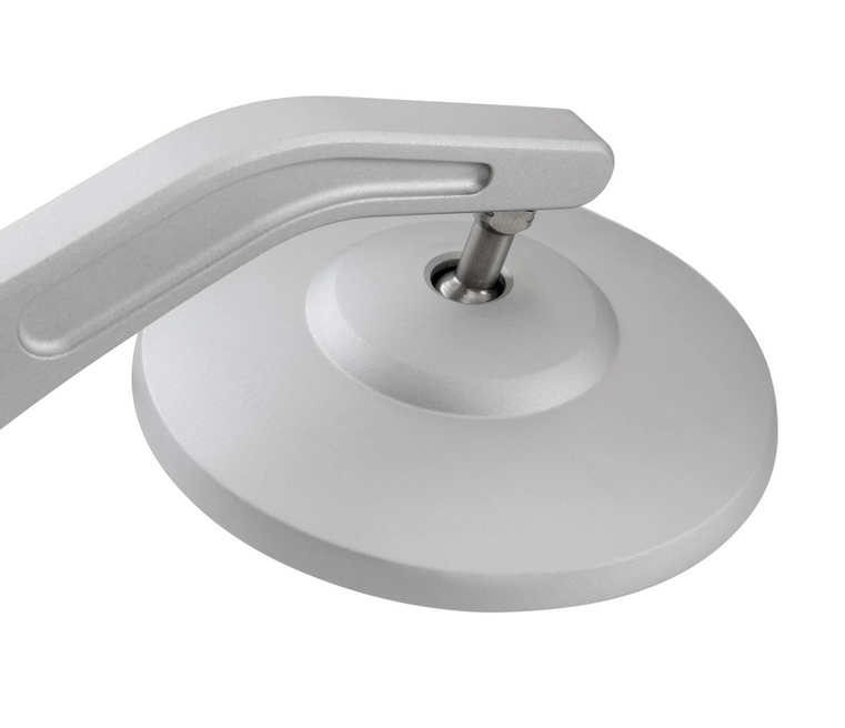 Rétroviseur d'extrémité de guidon pour Vespa, gauche ou droite, rond, argent mat