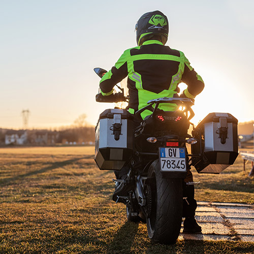 Trekker Alaska 36L Kit de valises MONOKEY argenté Givi