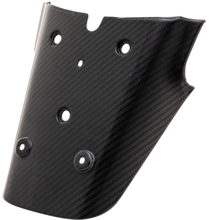 Support de plaque d'immatriculation arrière pour Vespa GTS/GTS Super/GTV 125-300ccm, carbone