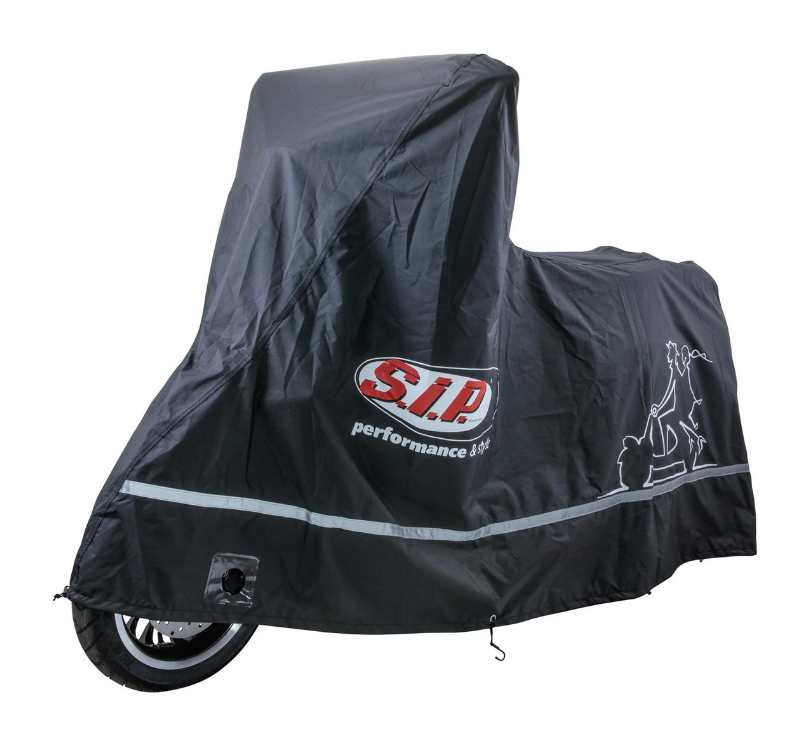 Garage pliable Outdoor PREMIUM 2.0 pour Vespa GTS/GTV/GT, taille XL, noir