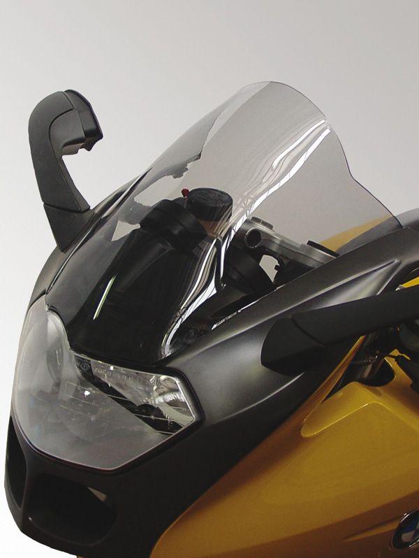 Bulle Double Bubble - hauteur 375 mm pour BMW R 1200 S (04-06), fumé clair