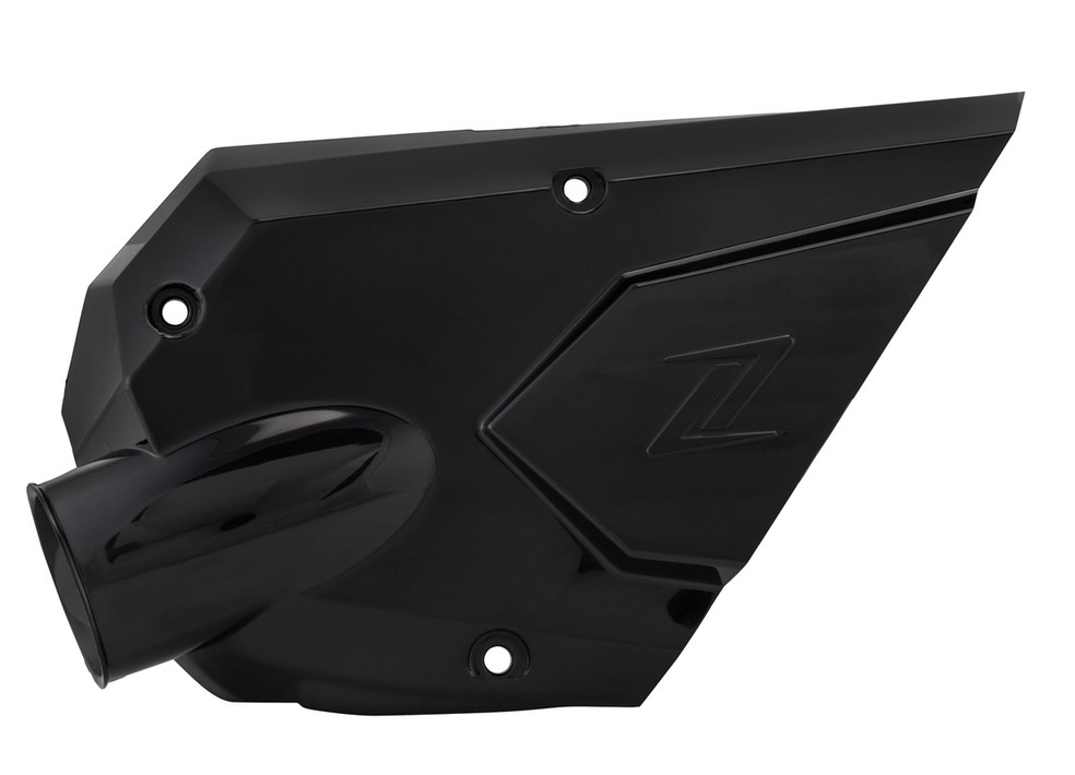 Couvercle d'entrée d'air, couvercle de vario pour Vespa Primavera/Sprint/GTS/GTS Super, noir