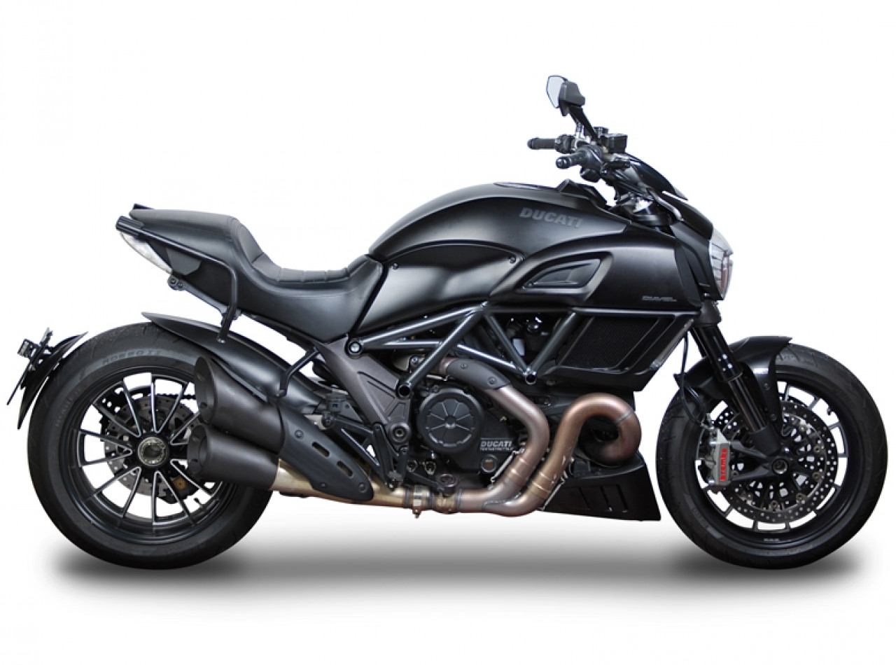 Porte-bagages Shad 3P pour Ducati Diavel (13-18)