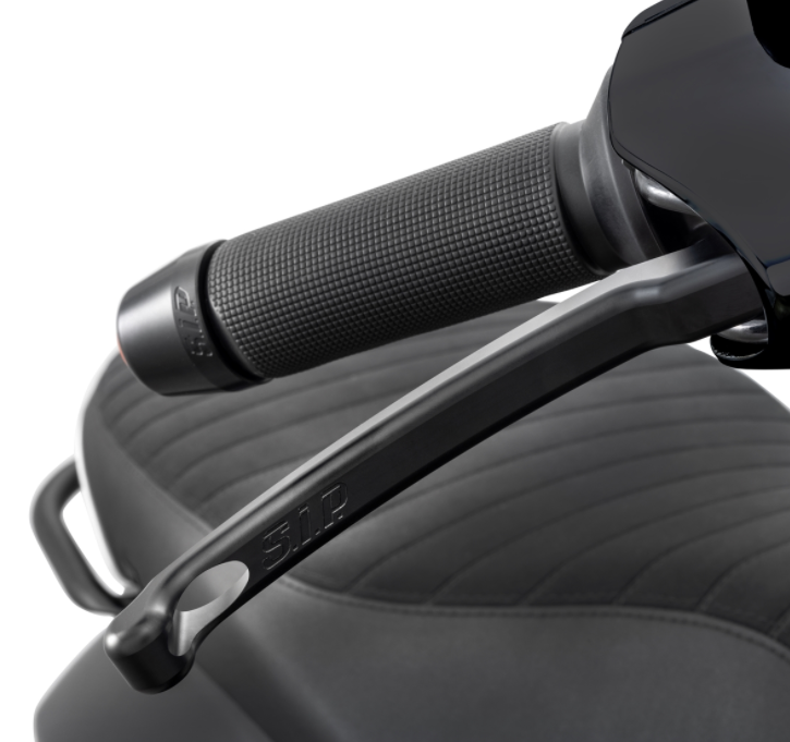 Kit levier de frein sport gauche/droite pour Vespa LX/LXV/S/Primavera/Sprint 50-150ccm, noir mat