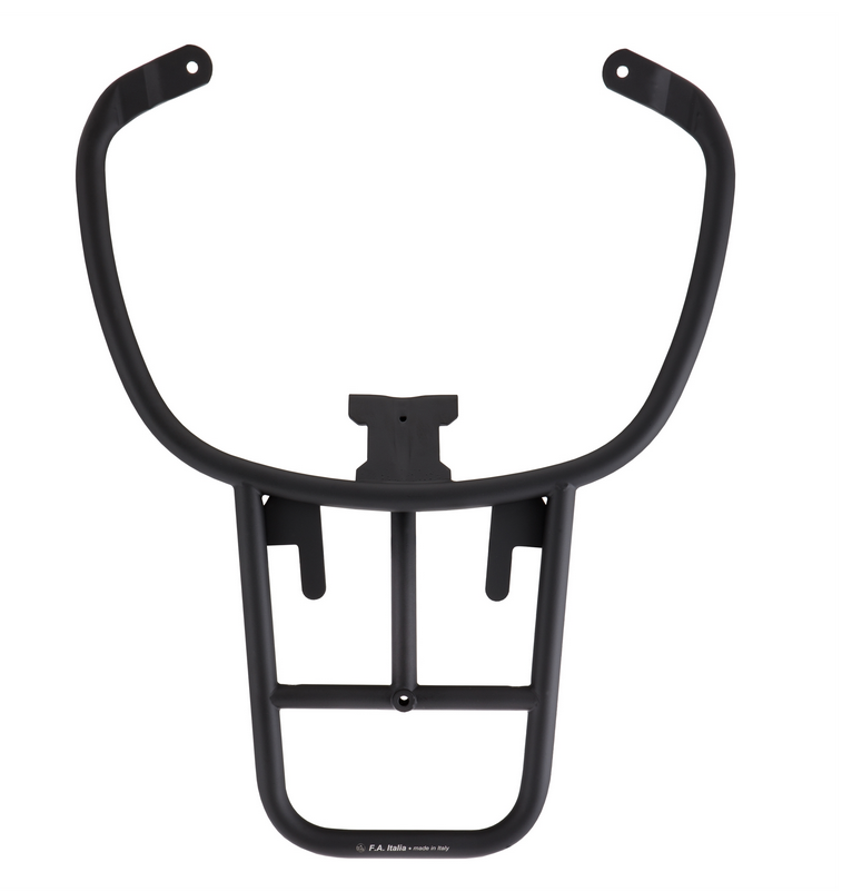 Pont à bagages arrière pour Vespa Primavera /Sprint /Elettrica 50-150ccm, noir mat