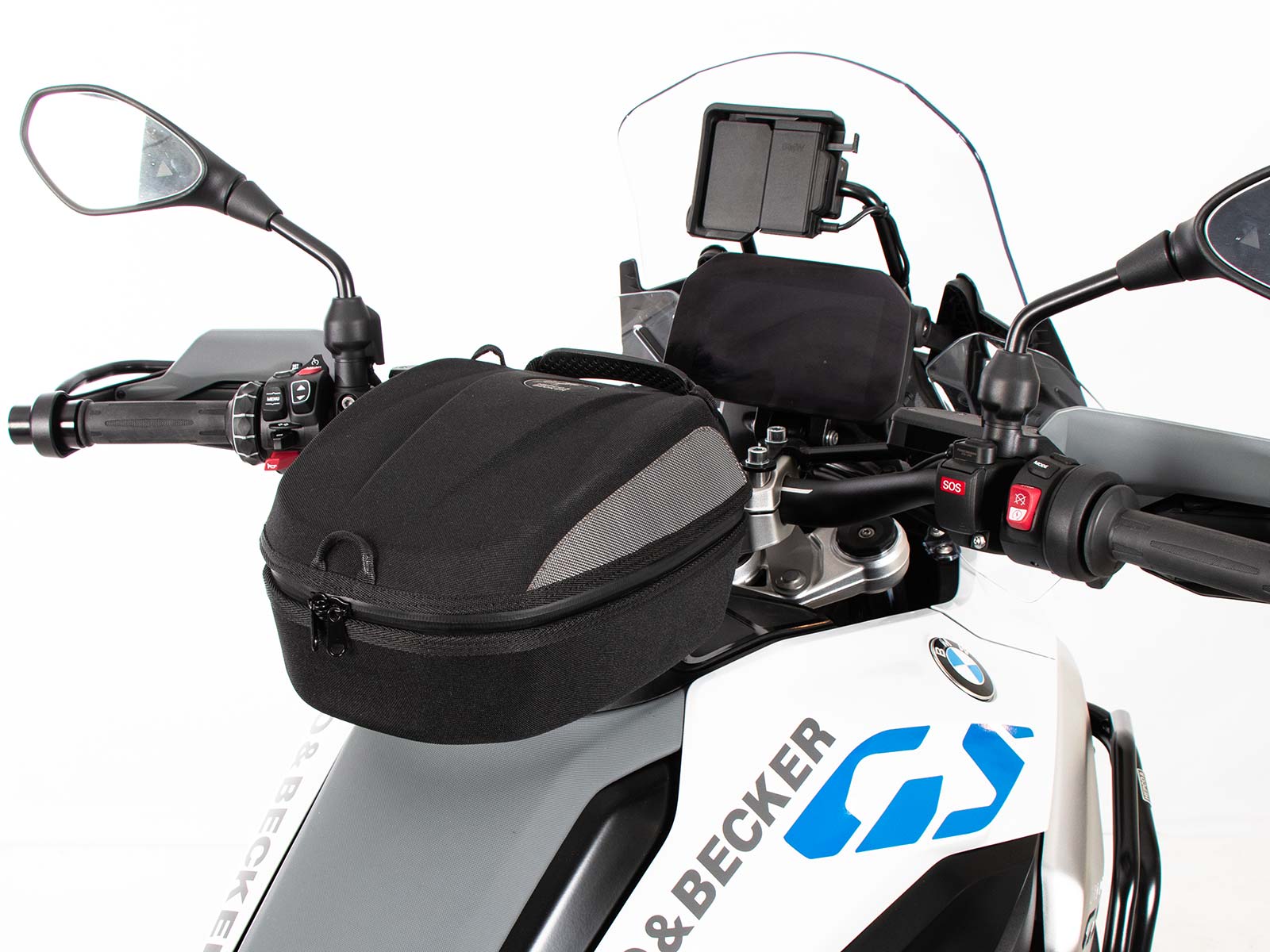 Sacoche de réservoir / sacoche arrière Street Daypack 3.0 noire Hepco & Becker