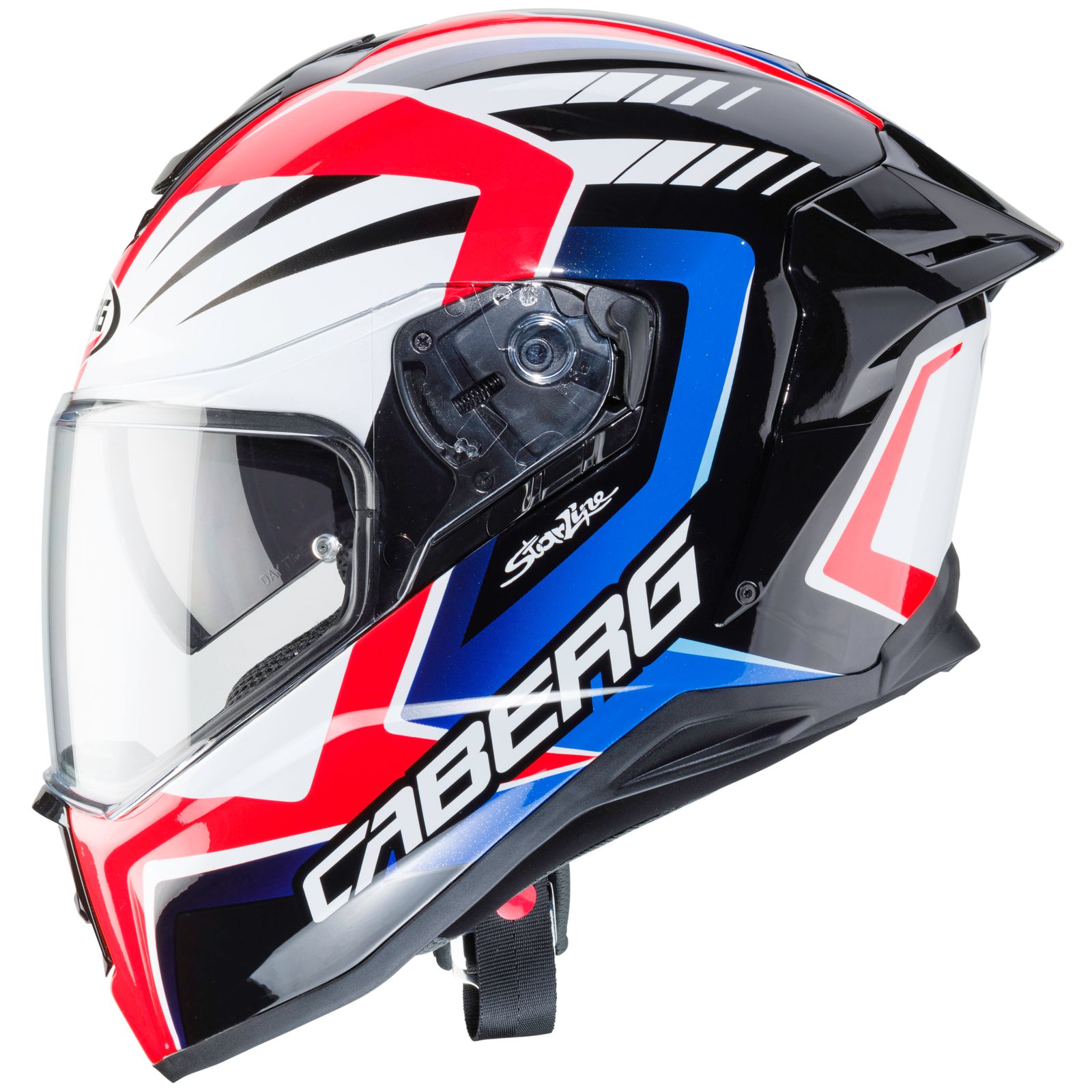 Caberg casque Drift Evo MR55, blanc/rouge-bleu