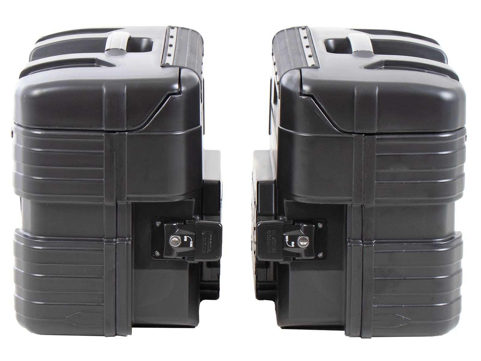 Jeu de valises latérales Gobi noir Hepco & Becker