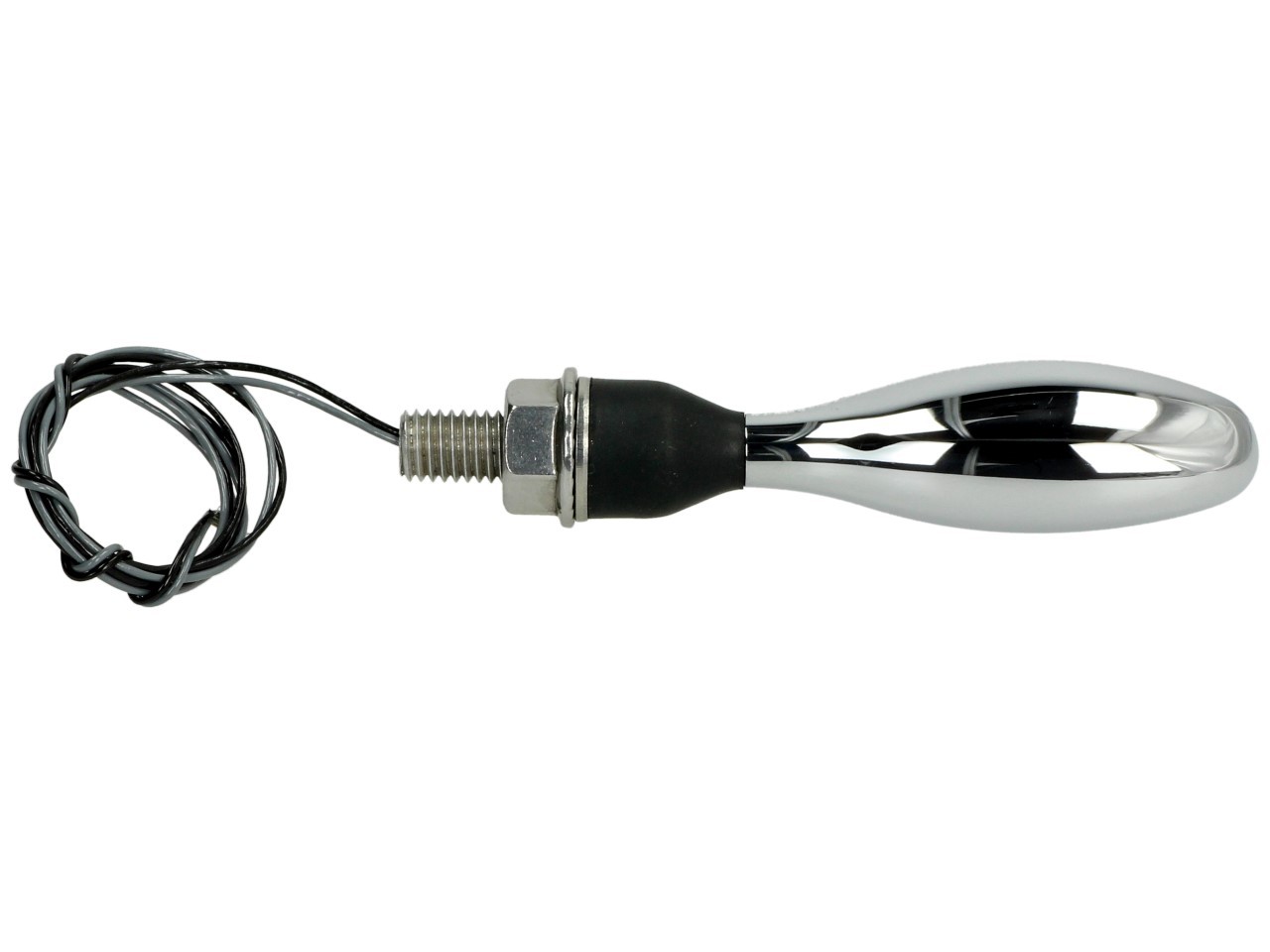 Clignotant Kellermann, Micro 1000 LED, acier, LED, V/H, G/D, 12 V, chrome brillant, M8x20